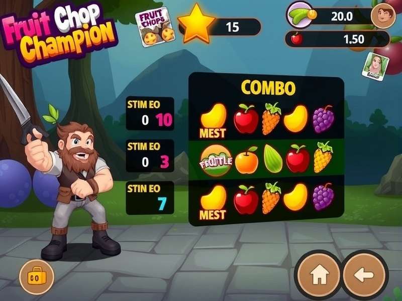 Fruit Chop Champion Combo System